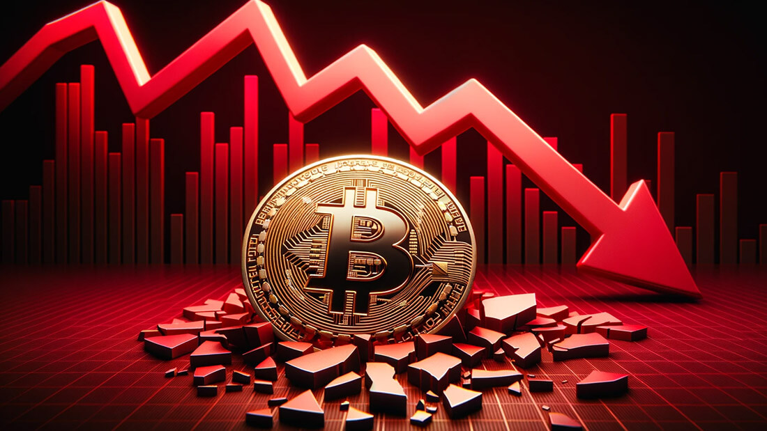 Bitcoin falls 9%, dropping below $42K amidst concerns about GBTC flows